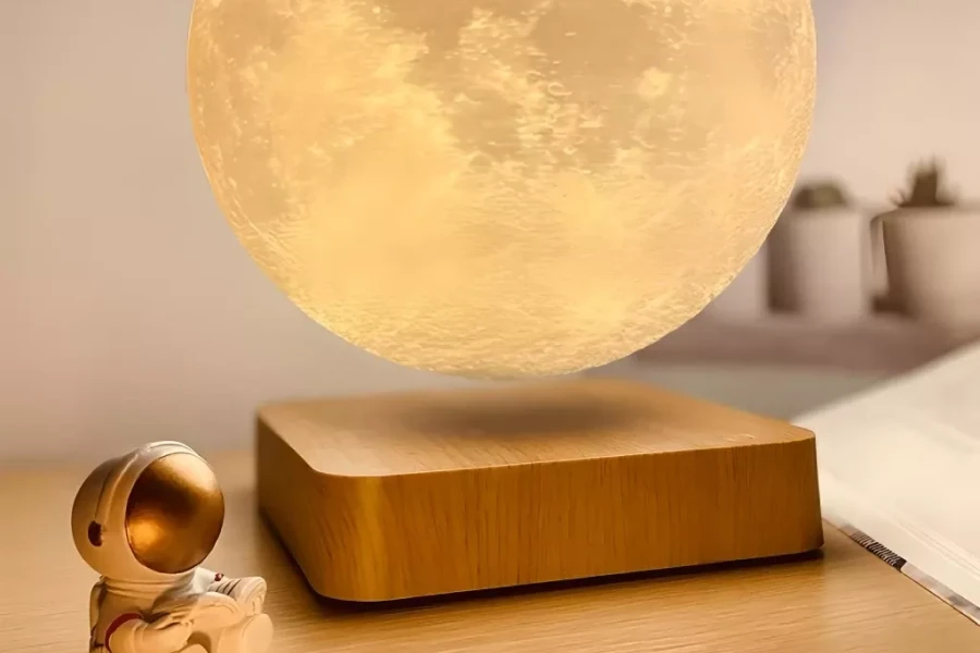 Floating Lunar Table Lamp